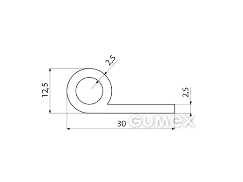 SILIKONPROFILE P-FORM